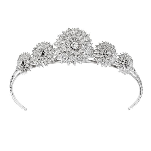 CHAUMET Jewels by Nature Dahlia Tiara