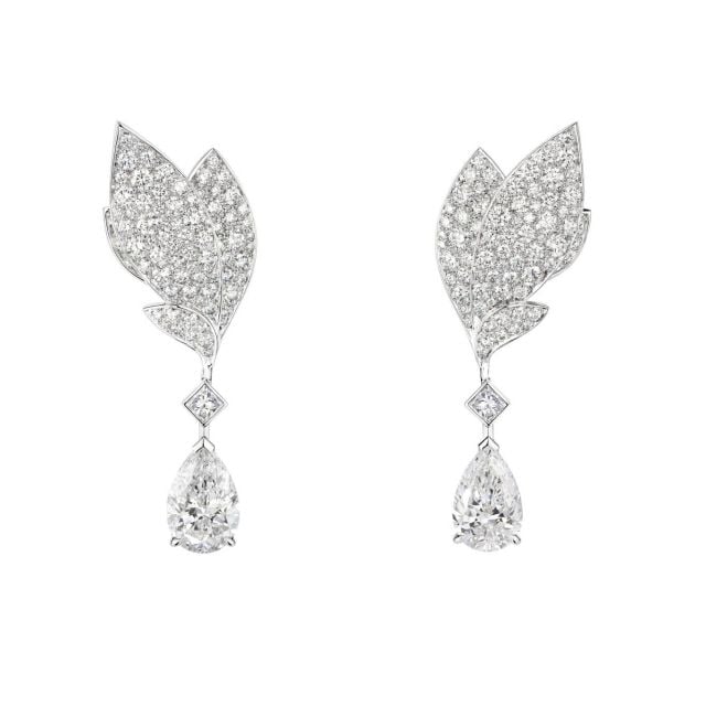 CHAUMET Jewels by Nature Magnolia Earrings