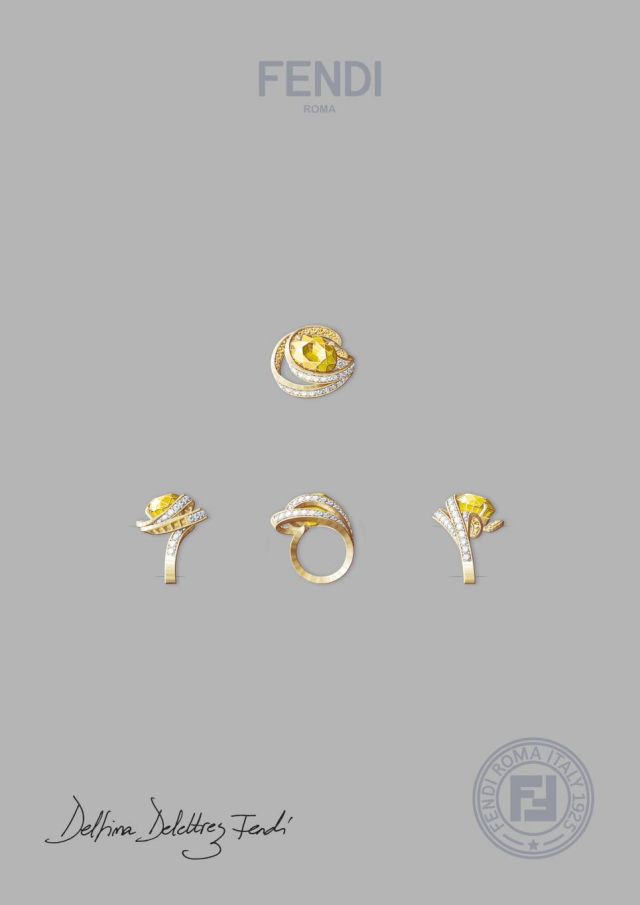 FENDI High Jewellery 2025 Eaux d'Artifice_Gouache_Esperidi Ring