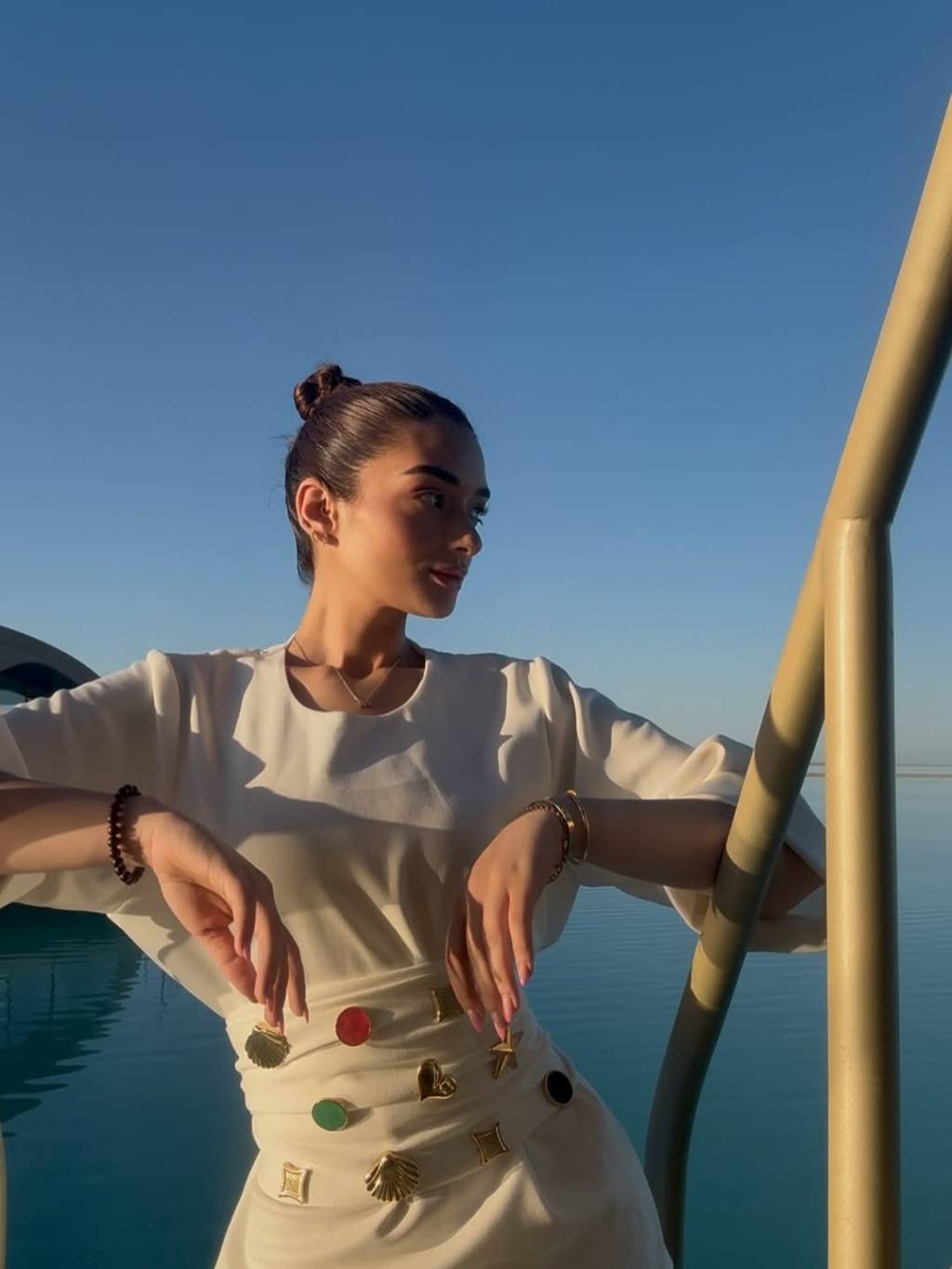 ملك زاهر في أول ظهور لها بعد أزمتها الصحية (صور)