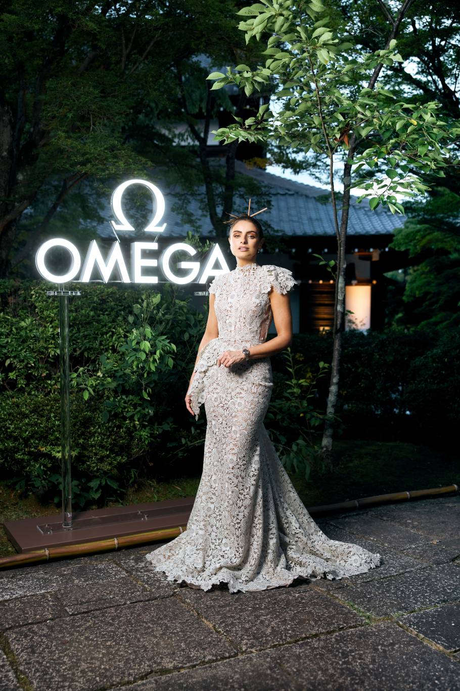 OMEGA Aqua Terra Event Kyoto Aislinn Derbez OMEGA Aqua Terra Event Kyoto Aislinn Derbez