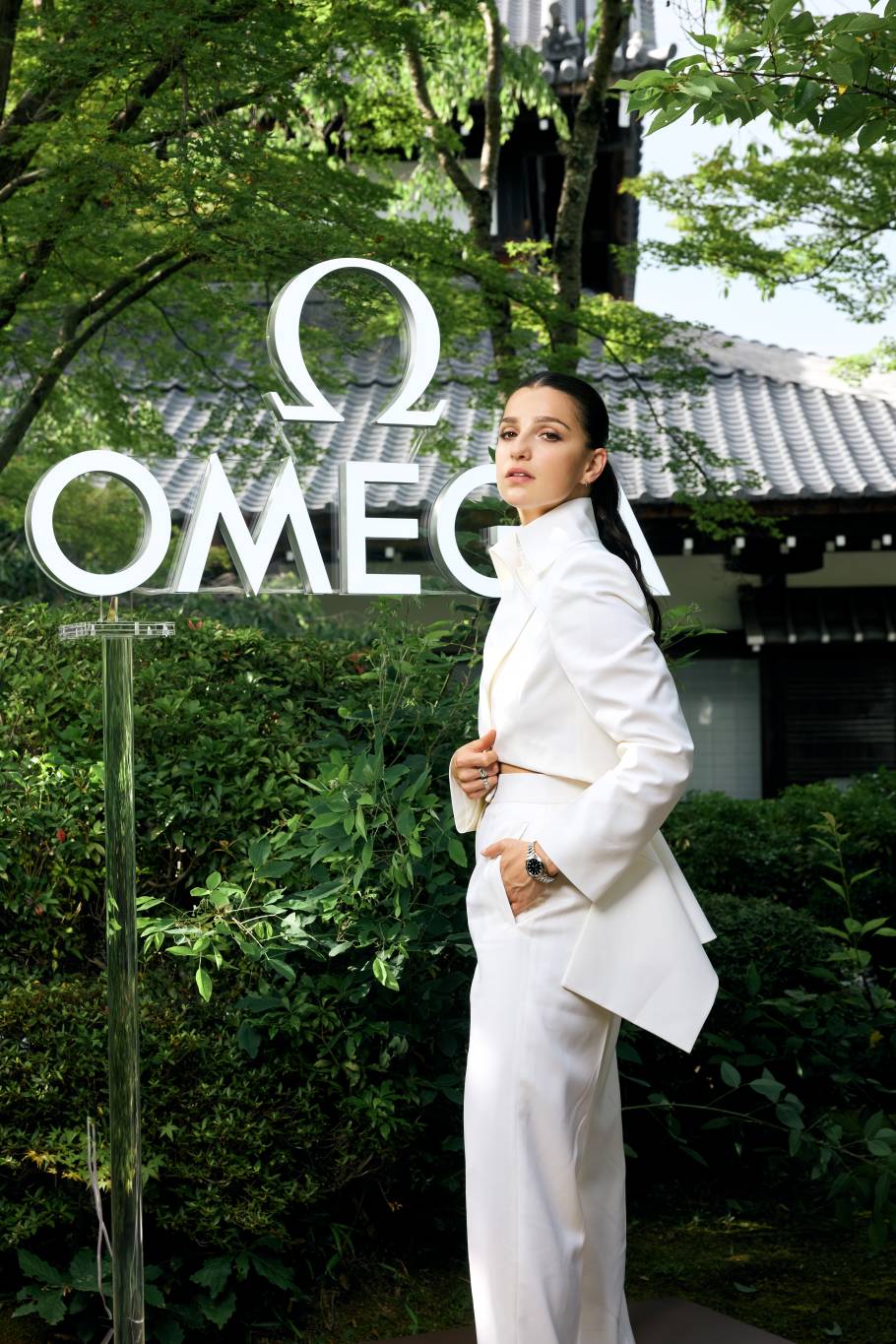 OMEGA Aqua Terra Event Kyoto Marisa Abela OMEGA Aqua Terra Event Kyoto Marisa Abela