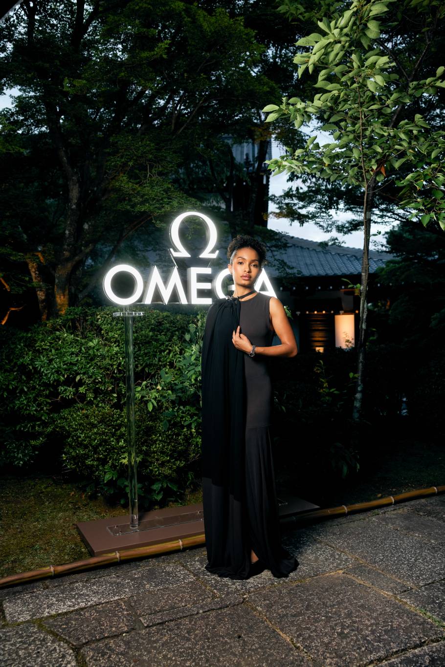 OMEGA Aqua Terra Event Kyoto Yara Shahidi OMEGA Aqua Terra Event Kyoto Yara Shahidi