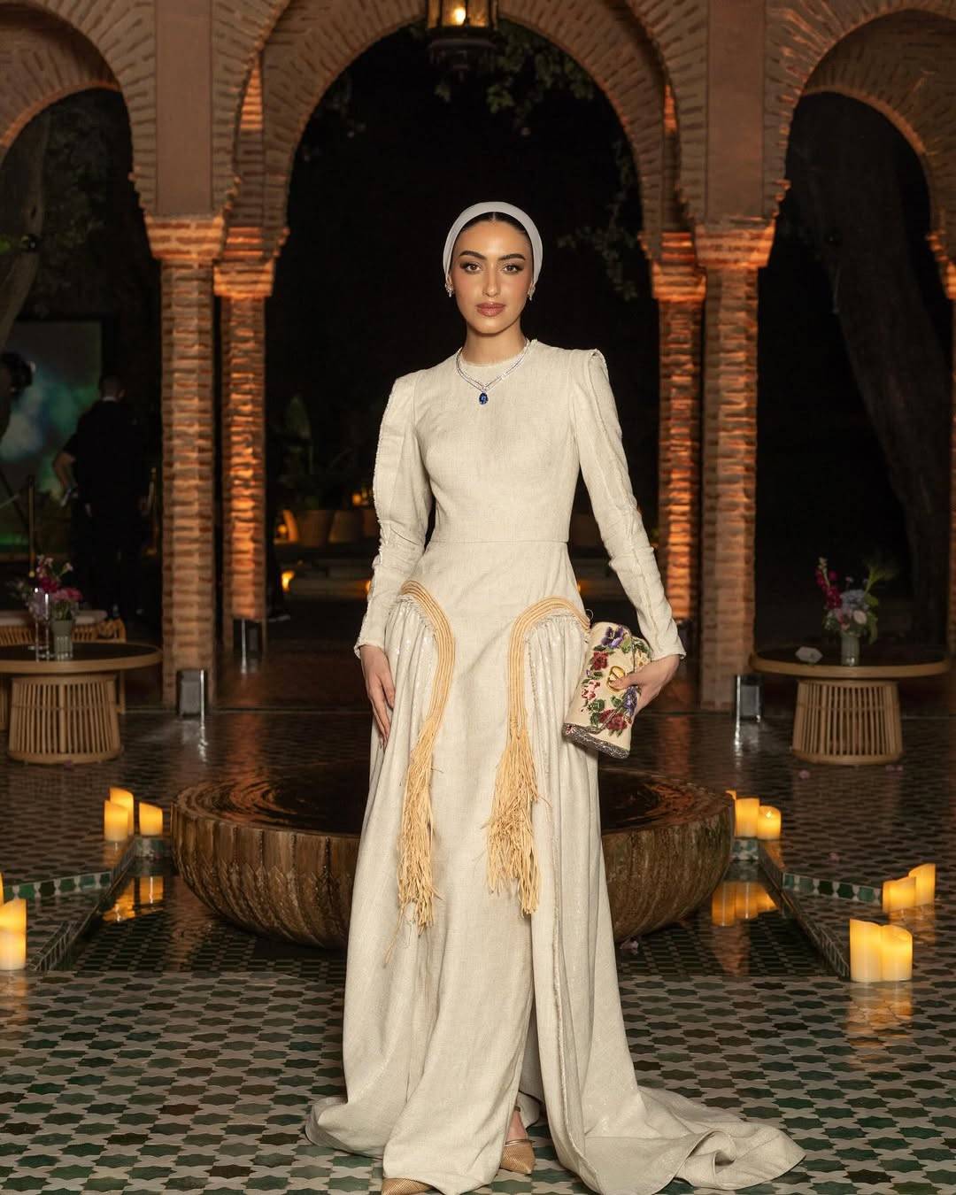 يارا النملة تتألق بإطلالة محتشمة ساحرة في عشاء Chaumet