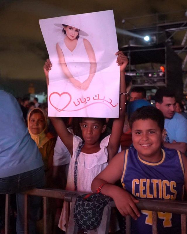 جمهور ديانا حداد