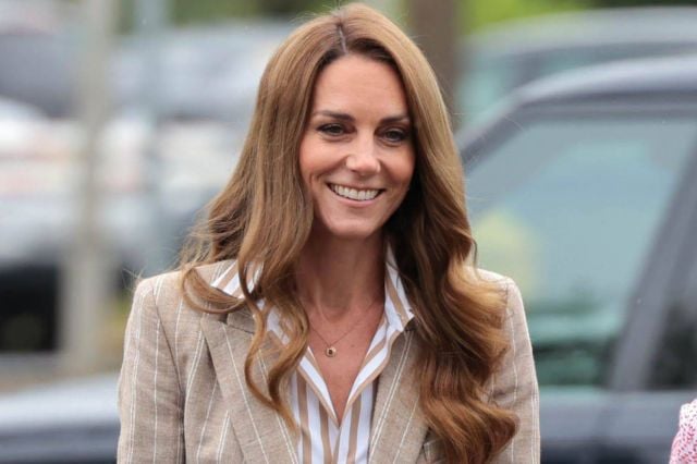 كيت ميدلتون في زيارة الى المستشفى