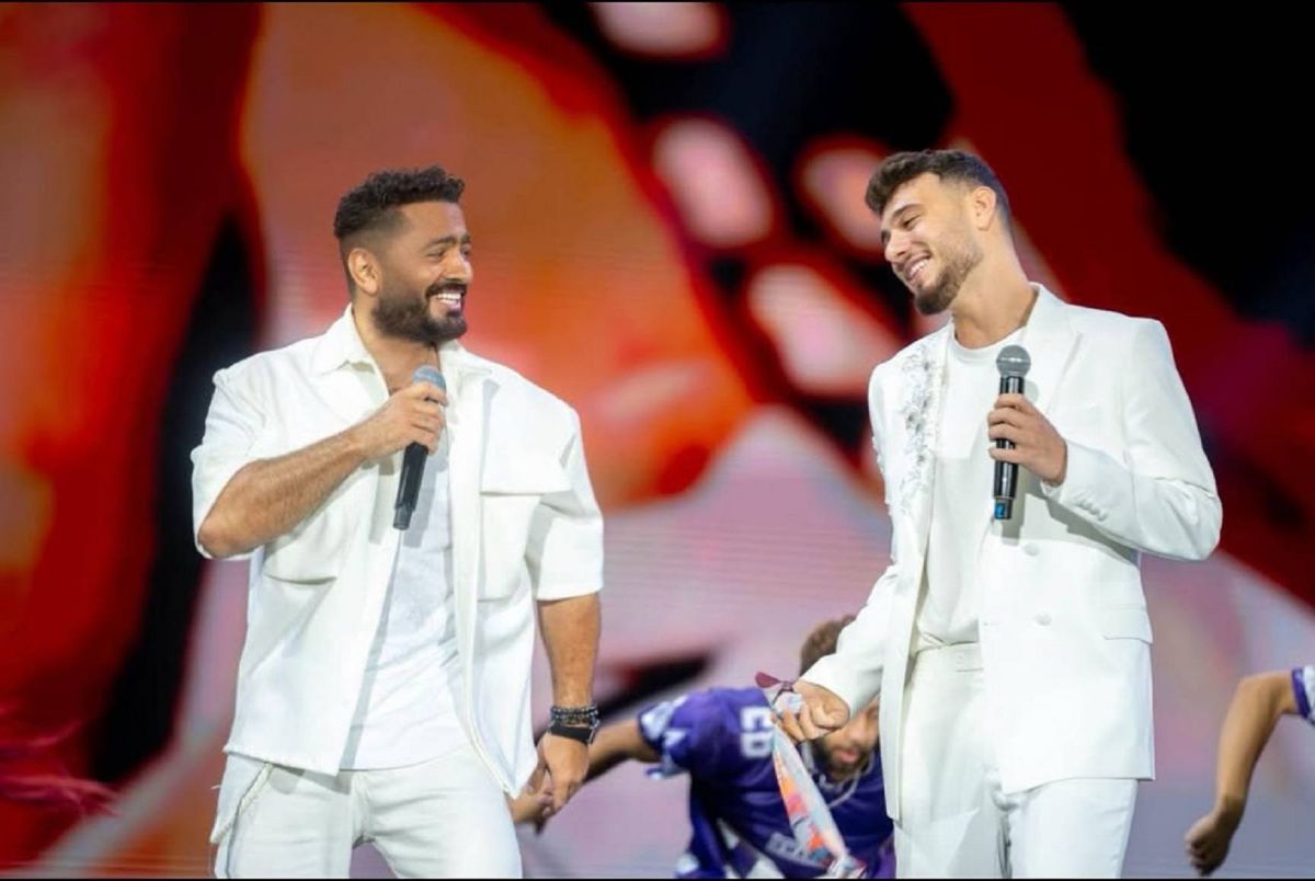 تامر حسني يعلق على نجاح حفله مع الشامي في العلمين