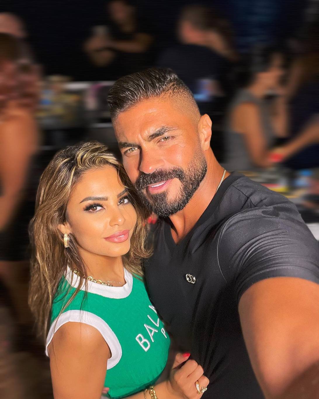 خالد سليم وزوجته خيرية