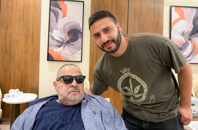 جورج وسوف لدى وصوله مصر 