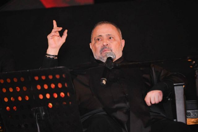 جورج وسوف في الحفل