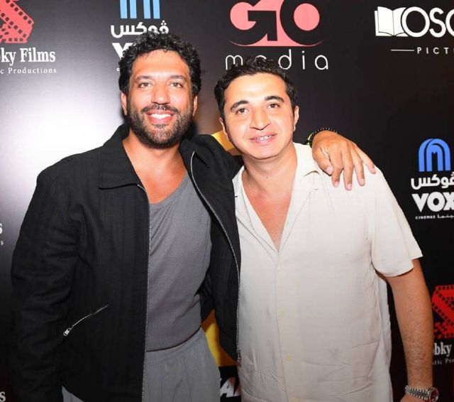 حسن الرداد وكريم السبكي في العرض الخاص لفيلم 