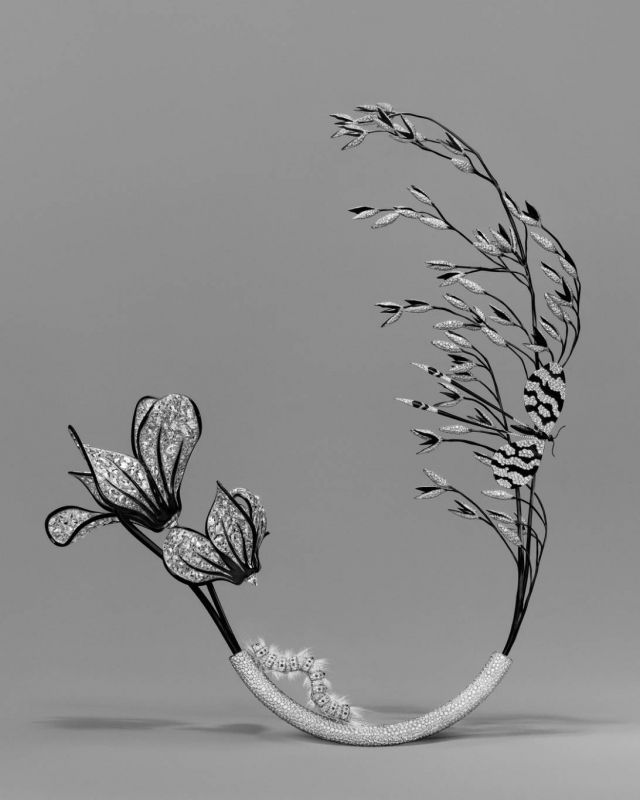 تصميم Impermanence من مجموعة Carte Blanche من بوشرون Boucheron تصميم Impermanence من مجموعة Carte Blanche من بوشرون Boucheron