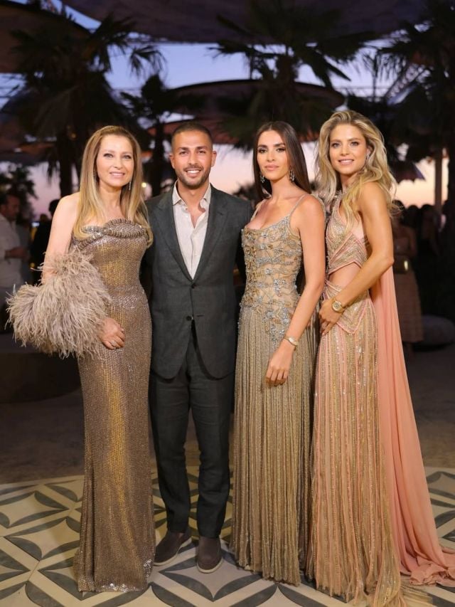 كريستينا صعب زوجة إيلي صعب جونيور وزين قطامي وسيليو صعب وكلودين صعب كريستينا صعب زوجة إيلي صعب جونيور وزين قطامي وسيليو صعب وكلودين صعب