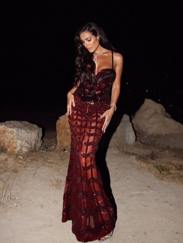 اطلالة نادين نسيب نجيم في عرس سيليو صعب