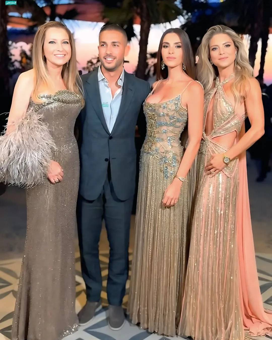 أناقة الديسكو تتجلّى في الليلة الثالثة من زفاف سيليو صعب وزين قطامي: نجمات آل صعب والمشهورات يخطفن الأنظار