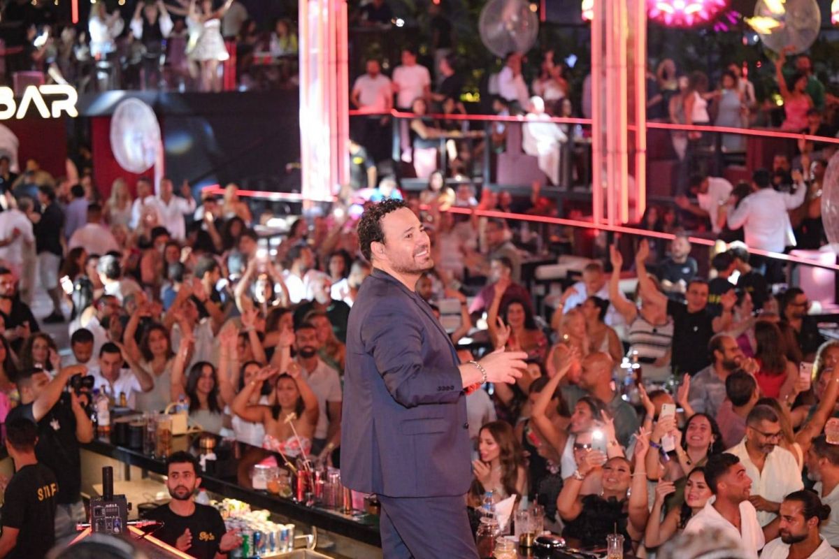 عاصي الحلاني... الأكثر جماهيرية في العلمين (صور)