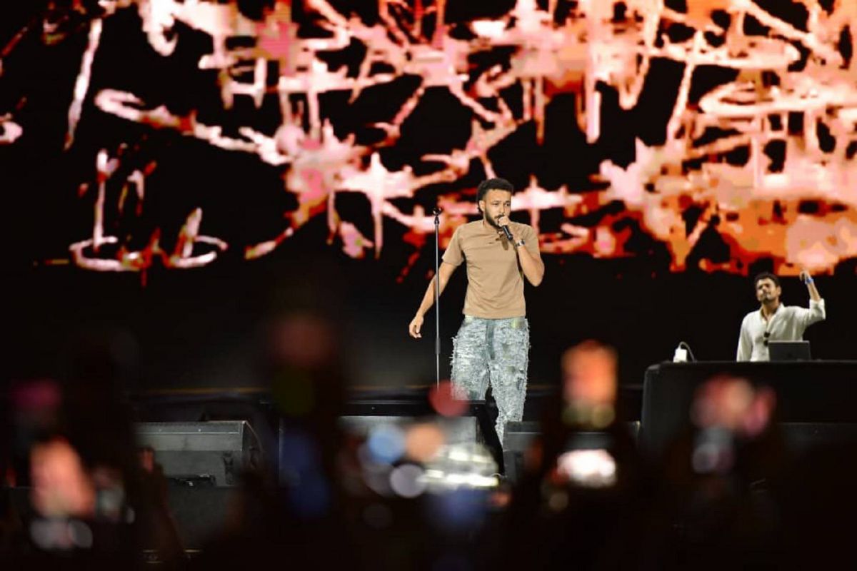 آسر ياسين وتارا عماد يفاجئان ويجز ومايان السيد توجه له رسالة (فيديو وصور)