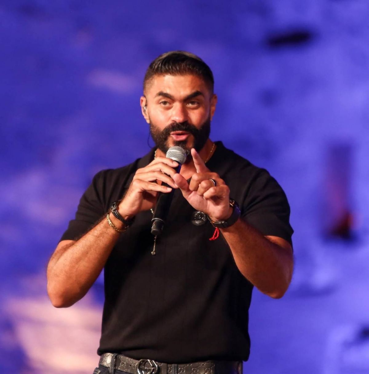 خالد سليم يوجه رسالة لجمهوره في مهرجان القلعة (صور)