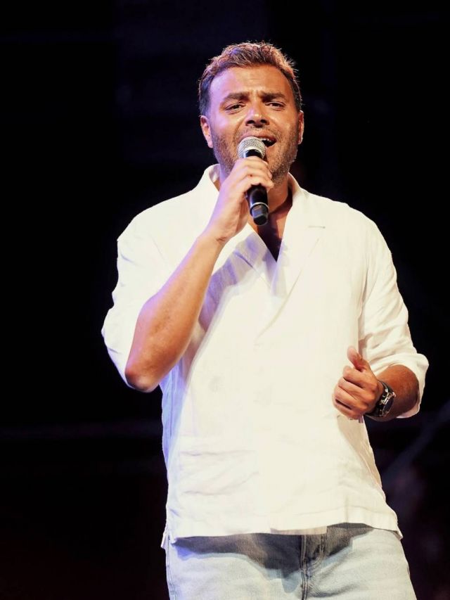 رامي صبري يشعل حفل المنيا