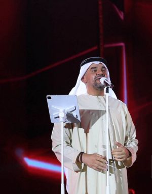 حسين الجسمي في مصر بحضور هشام جمال وليلى زاهر (فيديو وصور)