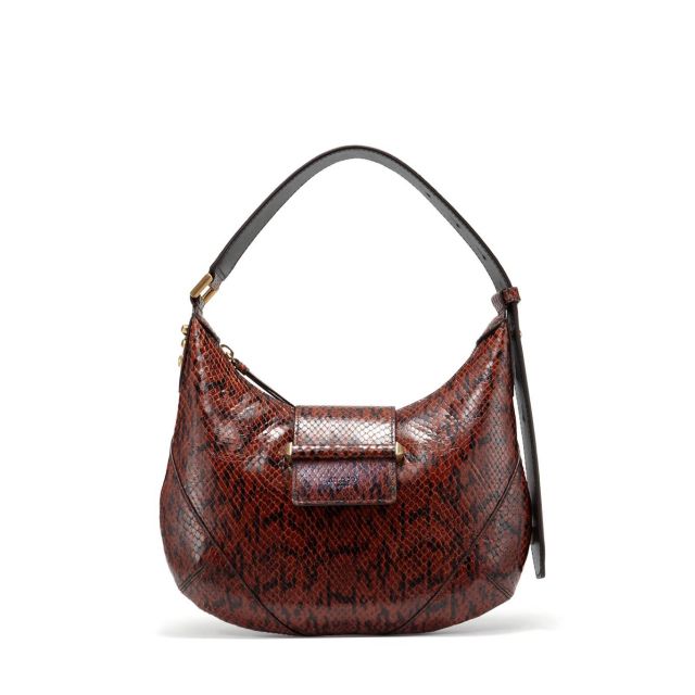 BAR HOBO SGNZ COGNAC BRUSHED GOLD SIDE