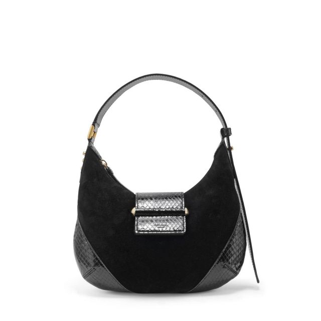 BAR HOBO SOGZ BLACK BLACK BRUSHED GOLD SIDE