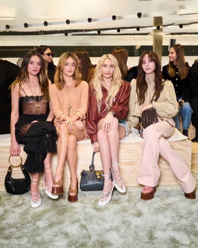 CHARLOTTE LAWRENCE & CAMILLE JANSON & PARIS JACKSON & NUTTANICHA 