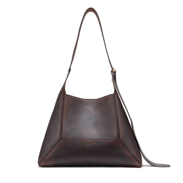 DIAMOND HOBO MFFT COGNAC GOLD SIDE