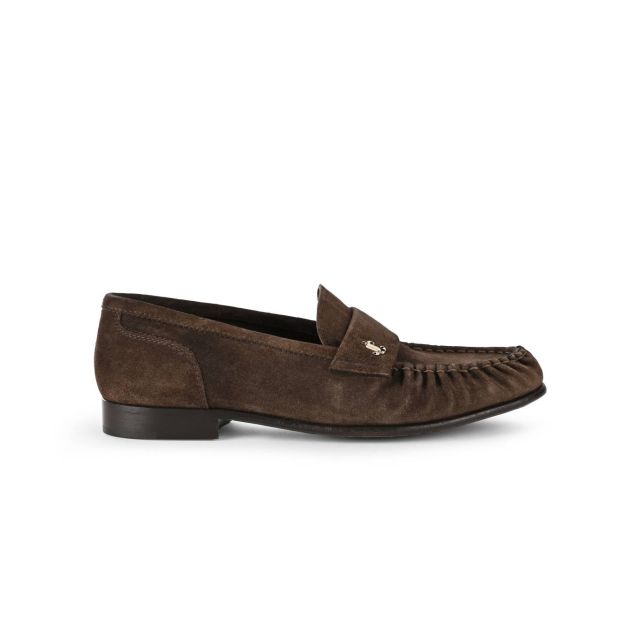 ELLIS LOAFER F  SUE CHOCOLATE SUEDE