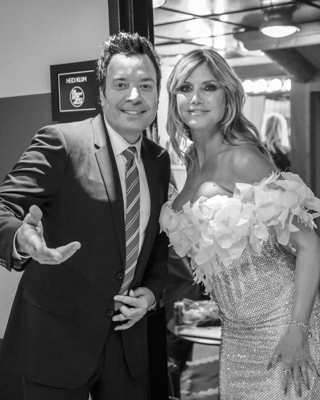 Heidi Klum in Rami Kadi Couture 