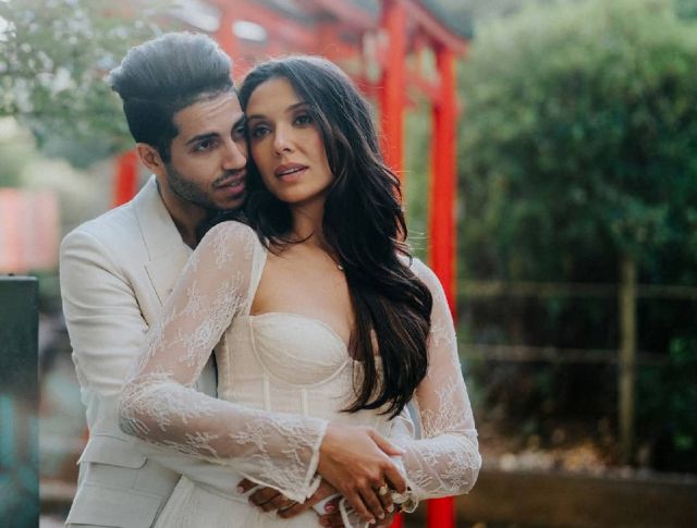 مينا مسعود وزوجته إميلي