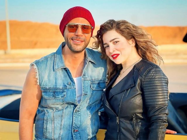 مي عز الدين ومحمد إمام