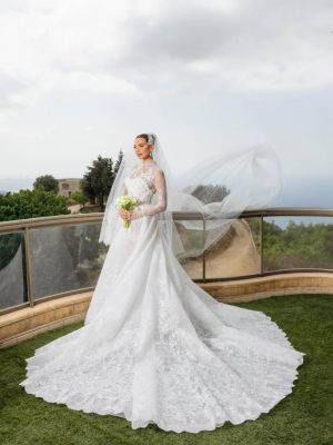 أبرز لقطات زفاف داليدا خليل... كادت تسقط ودبكت وغنّت