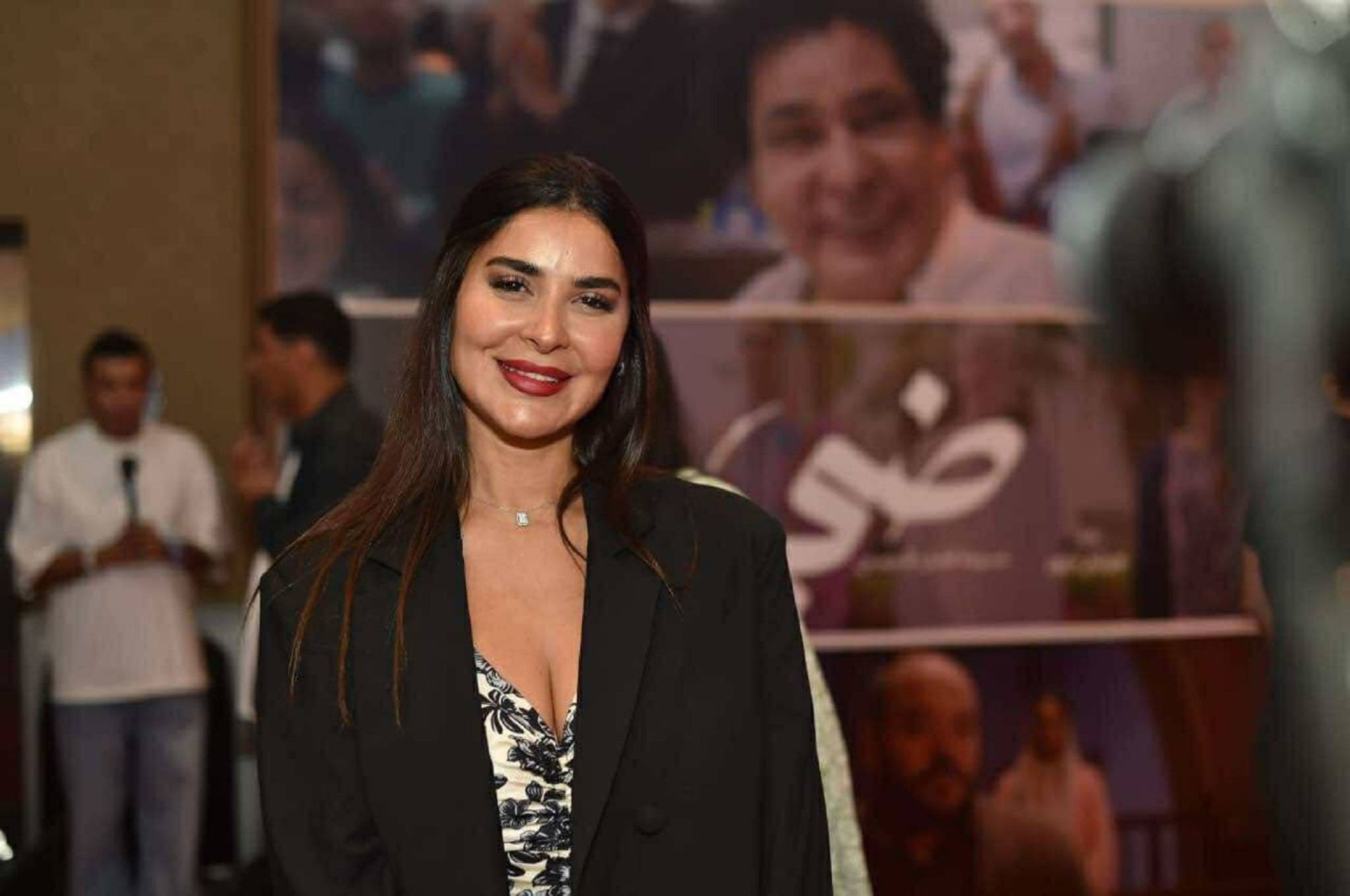 نورهان منصور في العرض الخاص