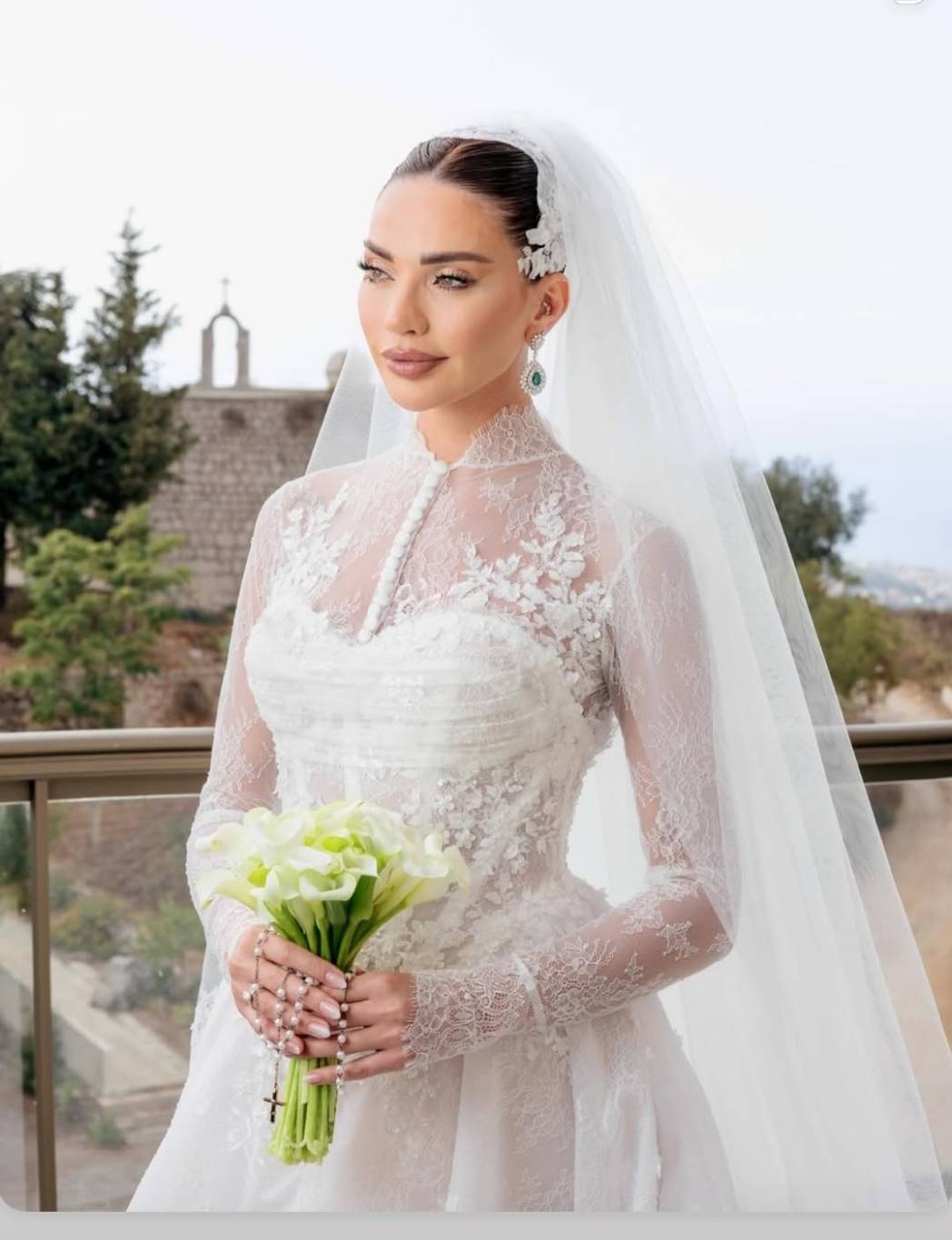 داليدا خليل تحتفل بزفافها بأجواء عائلية (فيديو)