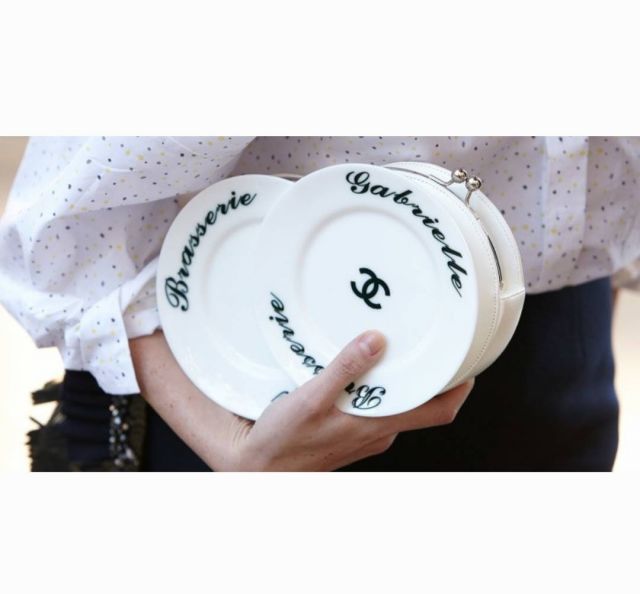 حقيبة Plate Minaudières 