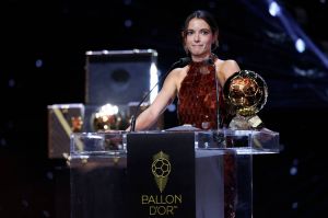 اللاعبات الفائزات بجائزة الكرة الذهبية لعام 2025 