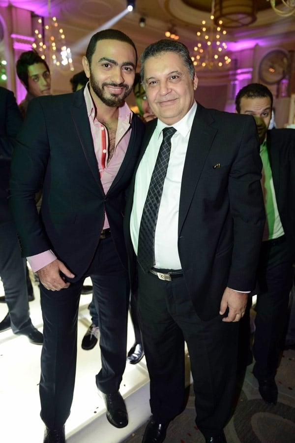  تامر حسني ومحسن جابر