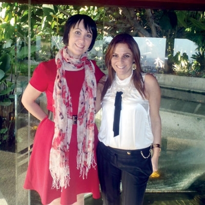 الدكتورة نادين برنودي المسؤولة عن الأبحاث والبيولوجيا لدى Estée Lauder...