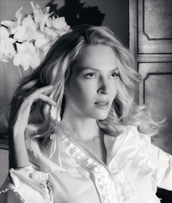 أوما ثورمان الوجه الجديد لعطور جيفنشي Givenchy