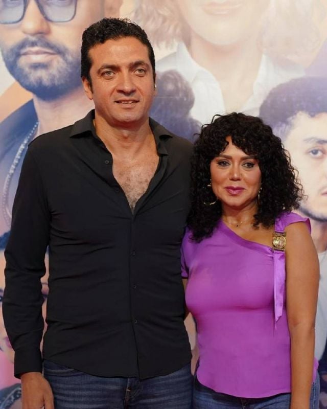 رانيا يوسف وأحمد جمال