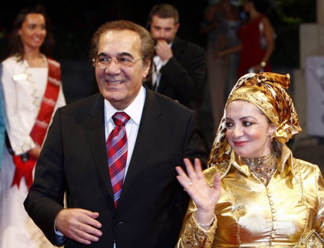 محمود ياسين وشهيرة