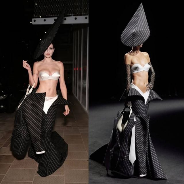 التصميم الأصلي وإطلالة جوليا فوكس