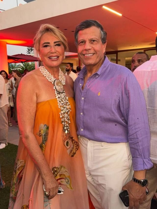 إيناس الدغيدي وزوجها