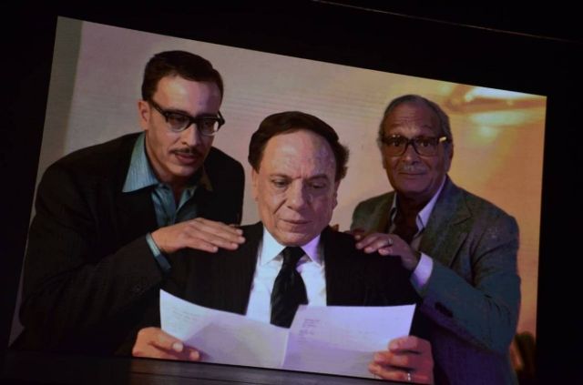 عادل إمام وعبد المنعم مدبولي وفؤاد المهندس في كليب المهرجان