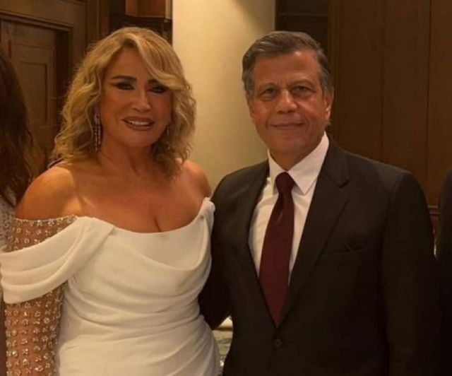 إيناس الدغيدي وزوجها