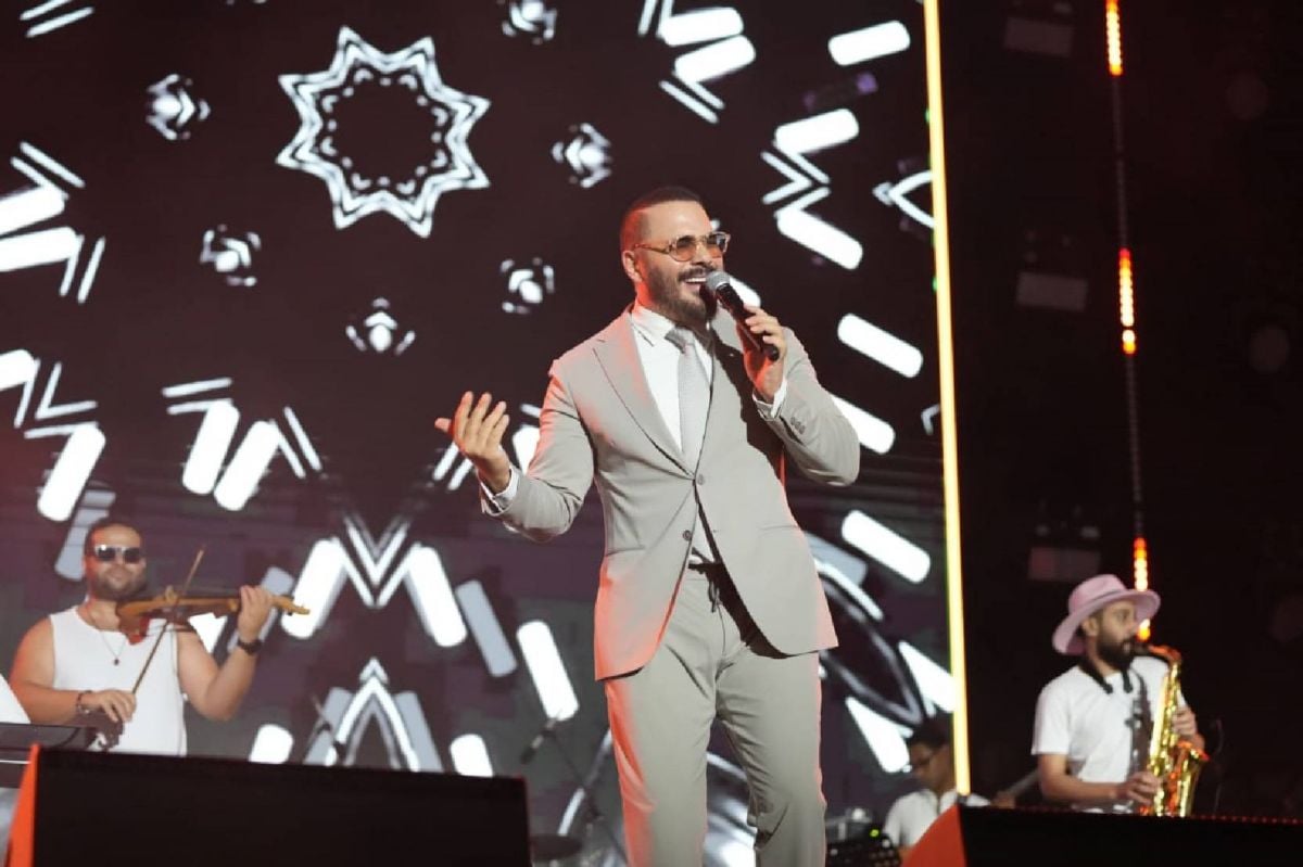 رامي عياش يحيي حفل جامعة الإسكندرية بحضور جماهيري ضخم (صور)