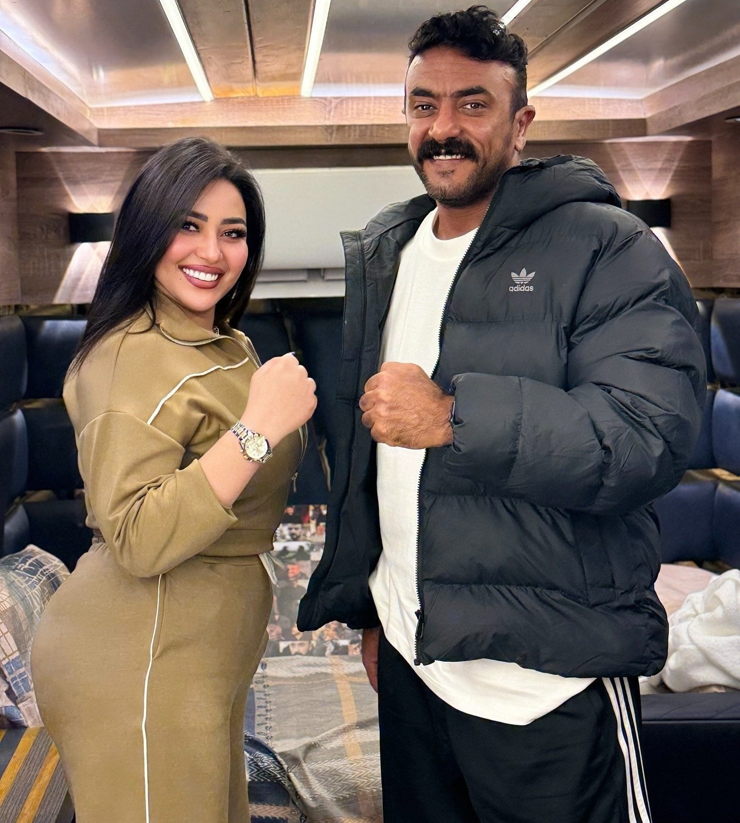 رحمة محسن وأحمد العوضي