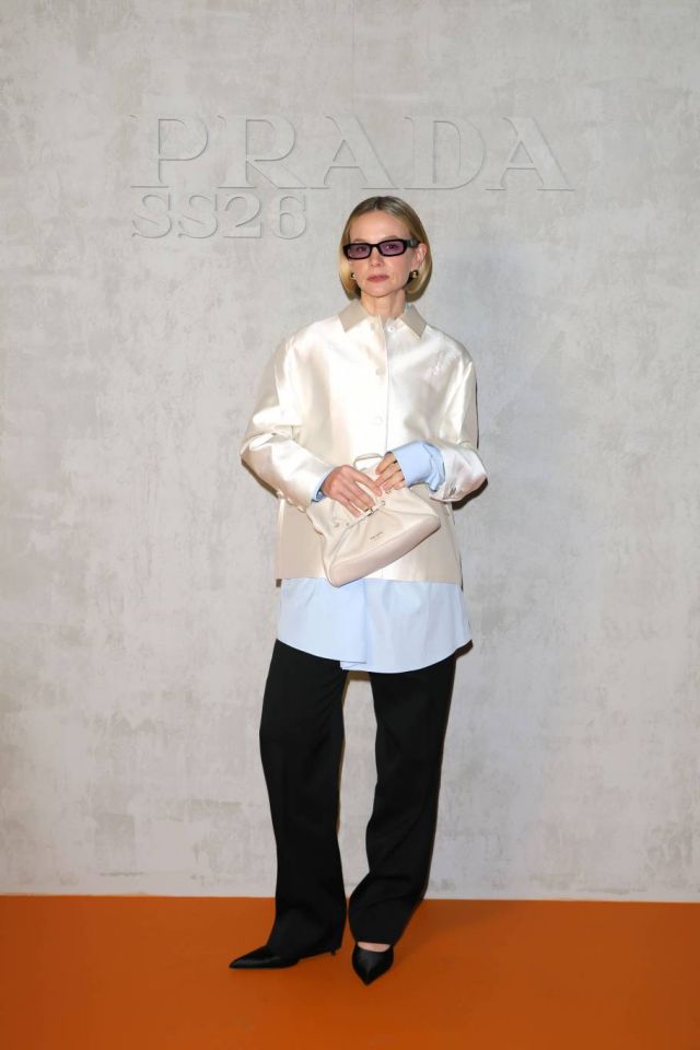 Carey Mulligan Prada Womenswear SS26