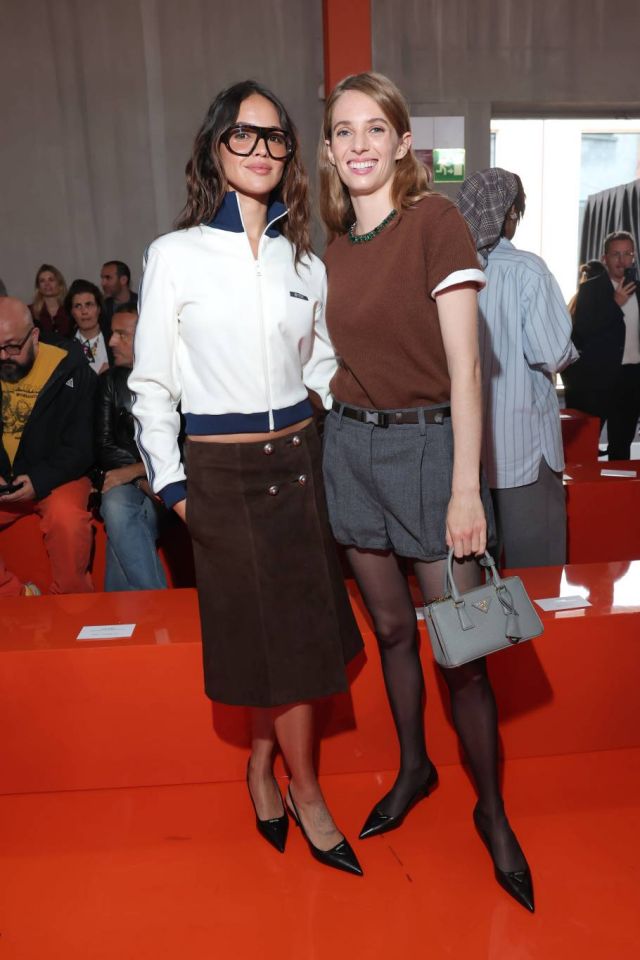 Eiza González, Maya Hawke_Prada Womenswear SS26